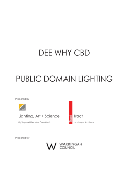 Lighting Art and Science Report