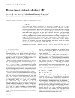 Electron-impact rotational excitation of CH