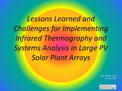 DIURNAL AND SEASONAL WIND VARIABILITY FOR SELECTED
