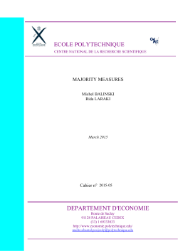 Majority Judgment versus Majority Rule