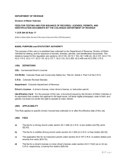 driver`s license-driver control