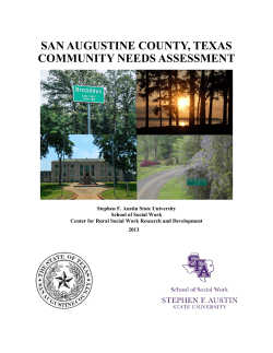 Report - San Augustine County