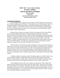 IDSC 260 - Messiah College