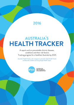 A report card on preventable chronic diseases, conditions and their