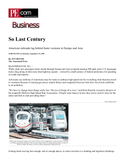 So Last Century | Business | PE.com | Southern