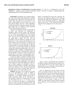 Distribution of Planets in Multi-Planetary Exo