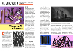 "Charcoal`s Charms" Drawing Magazine Winter 2016