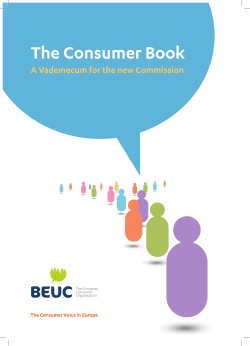 The Consumer Book
