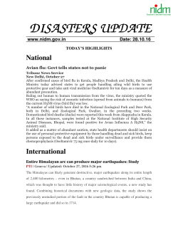 Avian flu: Govt tells states not to panic