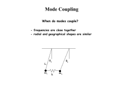Mode Coupling