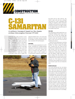 C-131Samaritan - Model Airplane News