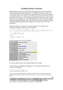 Brough - Genealogy