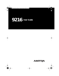 9216 User Guide