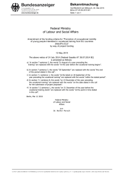 English - The Job of my Life