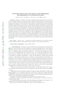 Dynamic Mean-LPM and Mean-CVaR Portfolio Optimization in