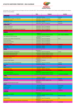 Events Listing