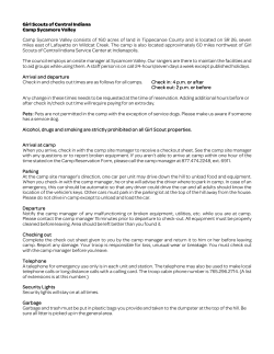 Camp Sycamore Valley - Girl Scouts of Central Indiana