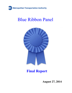 Blue Ribbon Panel