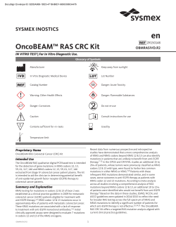 OncoBEAM&trade; RAS CRC Kit