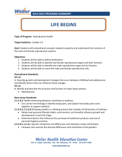 LIFE BEGINS - Weller Health Education Center