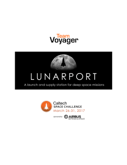 Team Voyager final report