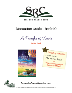 Tangle of Knots - Samantha Green Mysteries