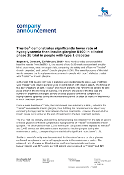 company announcement