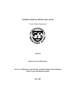 international monetary fund italy