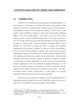 conceptualization of terms and expression