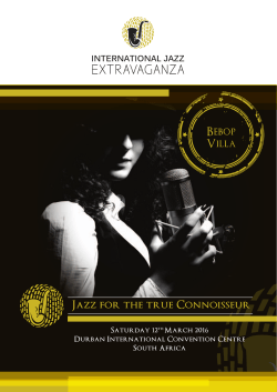 Bebop Villa - International Jazz Extravaganza