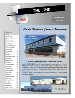 April 2016 - Emcon Services Inc.