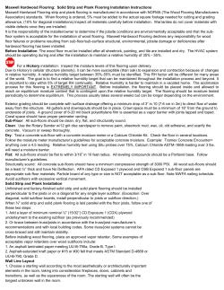 Maxwell Hardwood Flooring: Solid Strip and Plank Flooring