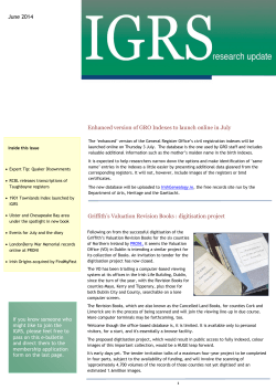 Enhanced version of GRO Indexes to launch online in July