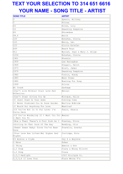 Karaoke by Title - Digital Entertainment