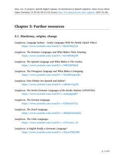 Chapter 3: Further resources