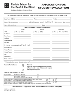 Application Package PDF
