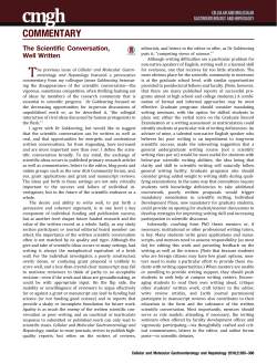 The Scientific Conversation, Well Written