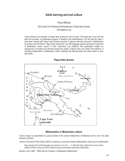 Adult learning and oral culture