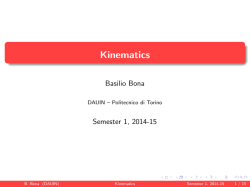 Kinematics