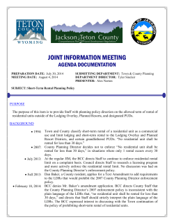 joint information meeting
