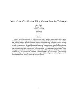 Music Genre Classification Using Machine Learning Techniques