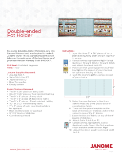 Double-ended Pot Holder