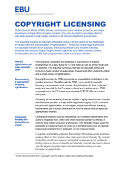 copyright licensing