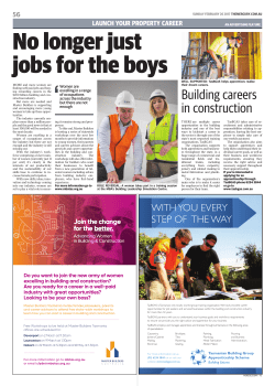 Building careers in construction