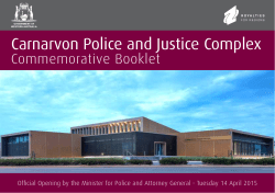 Carnarvon Police and Justice Complex