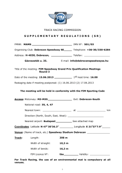 TRACK RACING COMMISSION