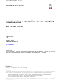 Immobilization of cellulases on magnetic particles to enable enzyme