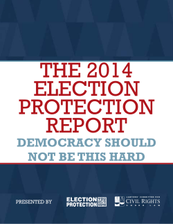 DEMOCRACY SHOULD NOT BE THIS HARD