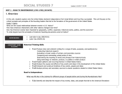 social studies 7 - Jefferson Parish Public School System