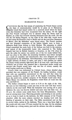 DAMASCUS FALL S ONVINCED that the best means of countering